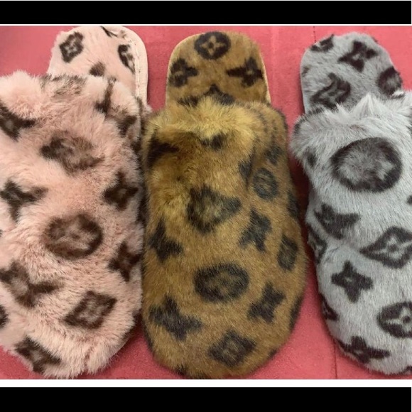 Sold New brown slippers - Picture 2 of 6